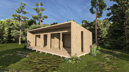 Techo Inclinado 43 m2