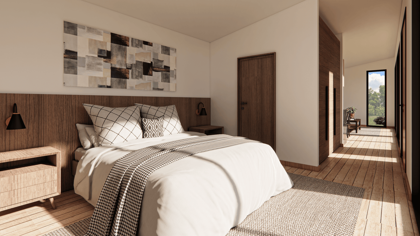 Techo Inclinado 43 m2