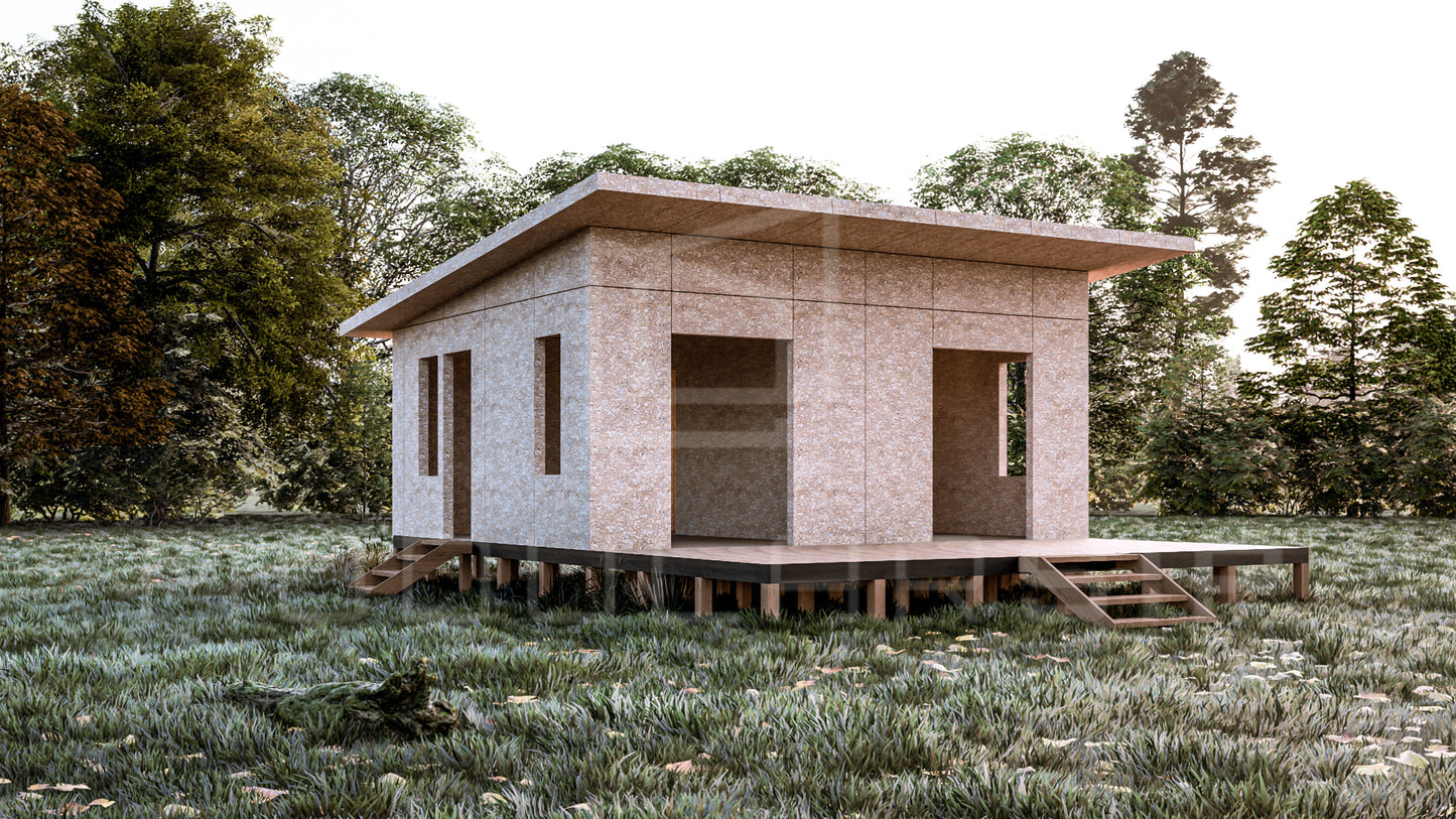 Techo Inclinado 30 m2