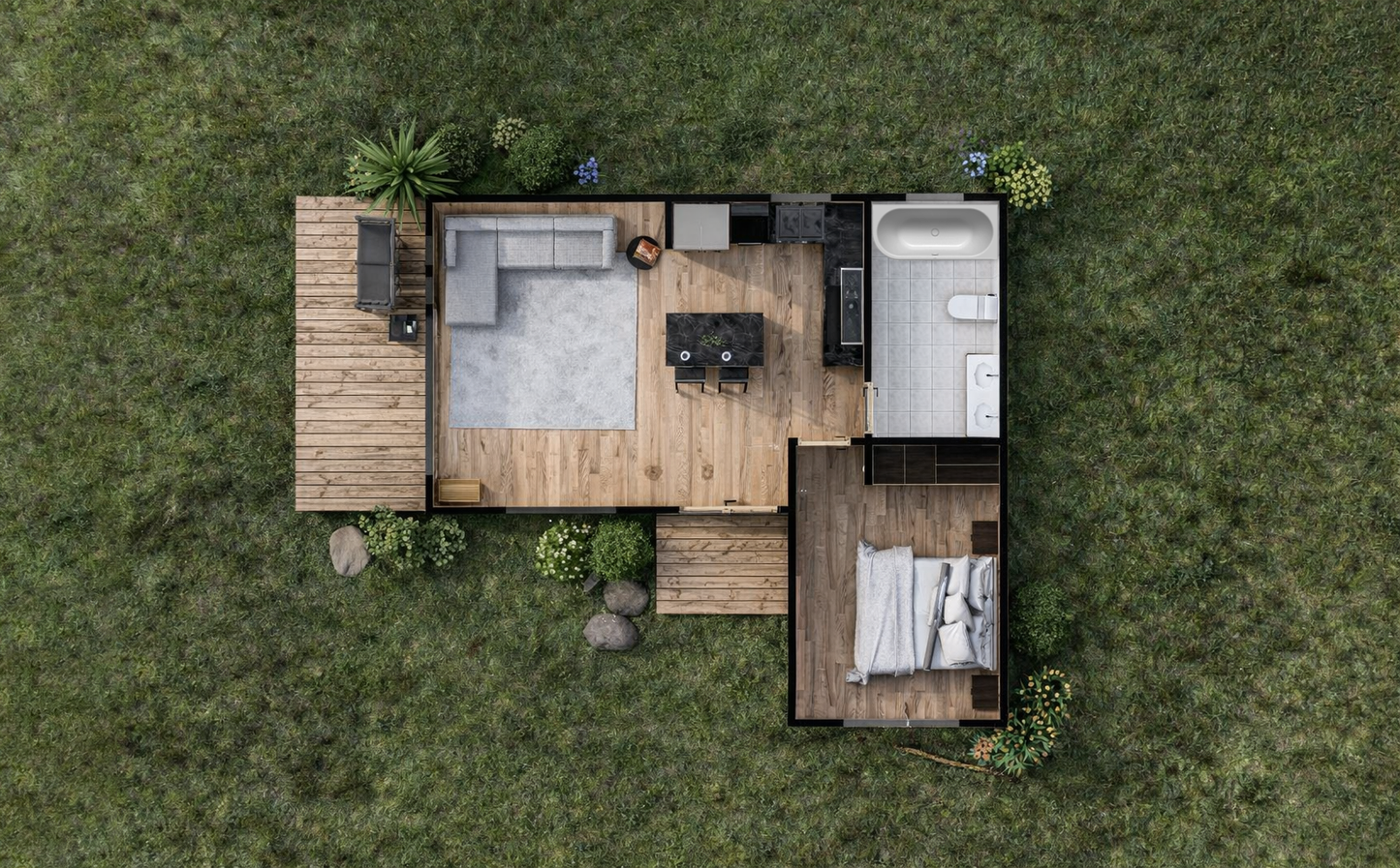 Cuatro Aguas 50 m2