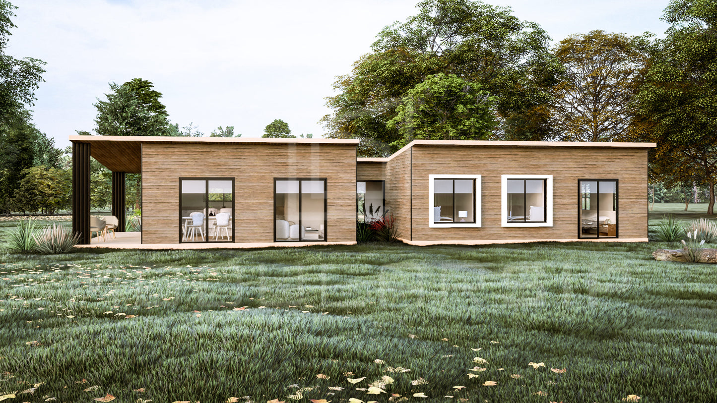 Techo Inclinado 108 m2